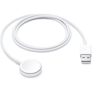 Originele Apple Magnetische USB-A Kabel voor Apple Watch 1 Meter Wit