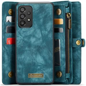 CaseMe 008 Samsung Galaxy A53 Hoesje Book Case en Back Cover Groen