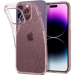 Spigen Liquid Crystal Apple iPhone 14 Pro Hoesje Glitter Roze
