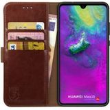 Rosso Element Huawei Mate 20 Hoesje Book Cover Bruin