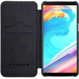 Nillkin Qin Series Flip Hoesje OnePlus 5T Zwart
