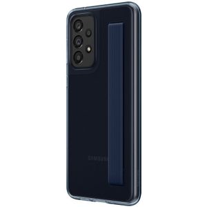 Origineel Samsung Galaxy A33 Hoesje Slim Strap Cover Zwart/Blauw