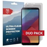Rosso LG G6 Ultra Clear Screen Protector Duo Pack
