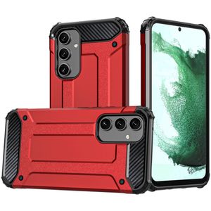 Samsung Galaxy A54 Hoesje Shock Proof Hybride Back Cover Rood