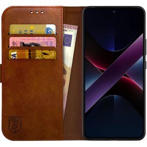 Rosso Element Xiaomi Poco X7 Pro Hoesje Book Case Wallet Bruin
