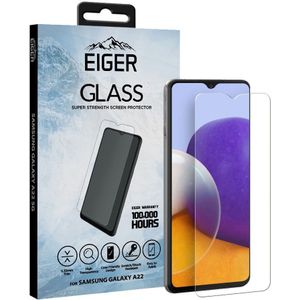 Eiger Samsung Galaxy A22 4G Tempered Glass Case Friendly Plat