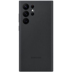 Origineel Samsung Galaxy S22 Ultra Hoesje Silicone Cover Zwart