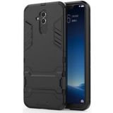 Huawei Mate 20 Lite Hybride Kickstand Hoesje Zwart