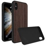RhinoShield SolidSuit Dark Walnut iPhone XS Hoesje