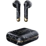 Happy Plugs Air 1 True Wireless Draadloze Oordopjes Zwart Marmer