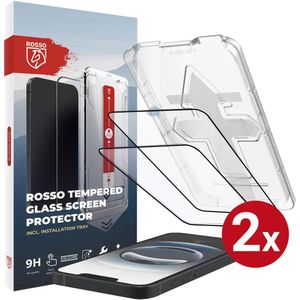Rosso Apple iPhone 16e Tempered Glass met Installatietray (2-Pack)