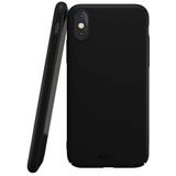 Nudient Thin Case V2 Apple iPhone XS Max Hoesje Back Cover Zwart