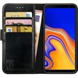 Rosso Element Samsung Galaxy J4 Plus Hoesje Book Cover Zwart