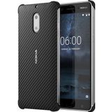 Nokia CC-802 Carbon Fibre Case Nokia 6 Zwart