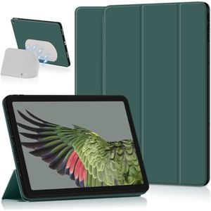 Google Pixel Tablet Hoes Tri-Fold Book Case met Standaard Groen