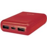 4smarts VoltHub Go Compacte Powerbank 10.000 mAh Rood