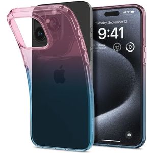 Spigen Liquid Crystal iPhone 15 Pro Hoesje Back Cover Transparant