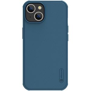 Nillkin Super Frosted Shield Apple iPhone 14 Hoesje Blauw