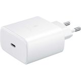 Originele Samsung 45W Power Adapter Fast Charge USB-C Adapter Wit