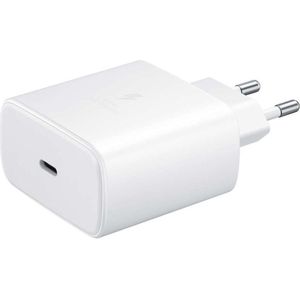 Originele Samsung 45W Power Adapter Fast Charge USB-C Adapter Wit