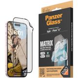 PanzerGlass Matrix D3O Ultra-Wide Apple iPhone 15 Protector AlignerKit