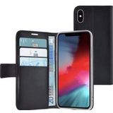 Azuri wallet magnetic close en 3 cards voor iPhone Xs Max