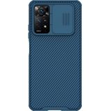 Nillkin Xiaomi Redmi Note 11 Pro Hoesje met Camera Slider Blauw