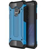 Samsung Galaxy S9 Hoesje Shock Proof Hybride Backcover Blauw