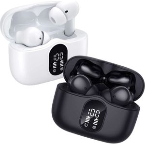 Duo Pack SBG Draadloze Oordopjes met Bluetooth Noise Cancelling