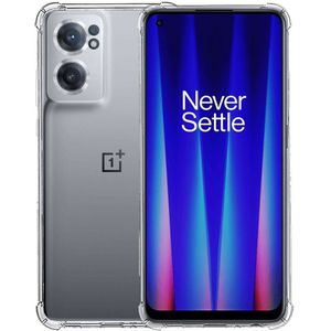 OnePlus Nord CE 2 Hoesje Schokbestendig en Dun TPU Transparant