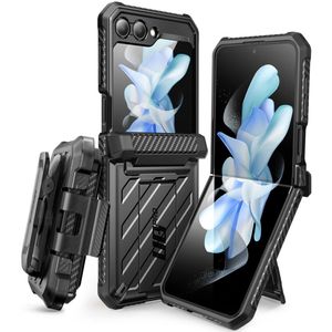 SUPCASE UB Pro Samsung Z Flip 5 Hoesje Full Protect Kickstand Zwart