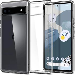 Spigen Ultra Hybrid Google Pixel 6a Hoesje Transparant Zwart