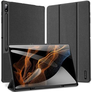 Dux Ducis Domo Samsung Galaxy Tab S8 Ultra Hoes Book Case Zwart