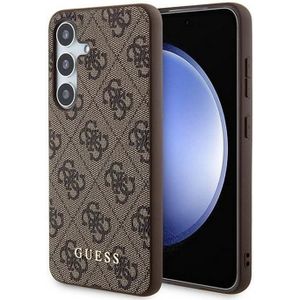 GUESS - Samsung Galaxy A55 - Phone Case - Bruin - Hoogwaardige Materialen