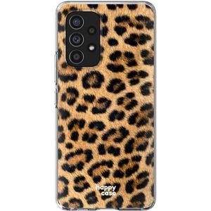 HappyCase Samsung Galaxy A53 Hoesje Flexibel TPU Wilde Panter Print