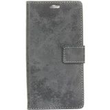 Motorola Moto G5S Plus Vintage Portemonnee Hoesje Grijs