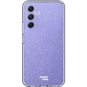 HappyCase Samsung Galaxy S23 FE Hoesje Flexibel TPU Glitter Print