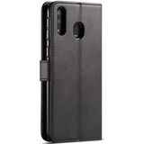 Samsung Galaxy M20 Power Stand Portemonnee Bookcase Hoesje Zwart