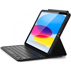 ESR Ascend Keyboard Lite Apple iPad 10.9 (2022) Toetsenbord Hoes Zwart