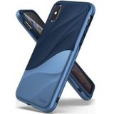 Ringke Wave Apple iPhone XS Hoesje Blauw