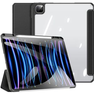 Dux Ducis Toby Apple iPad Pro 13 (2024) Hoes Tri-Fold Book Case Zwart