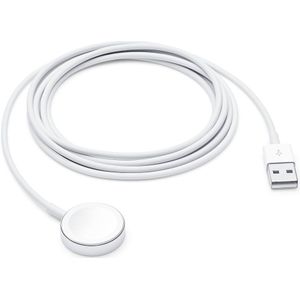 Originele Apple Magnetische USB-A Kabel voor Apple Watch 2 Meter Wit