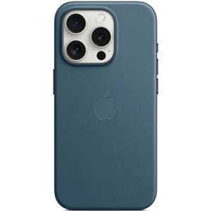 Origineel Apple iPhone 15 Pro Hoesje FineWoven Case Oceaan Blauw