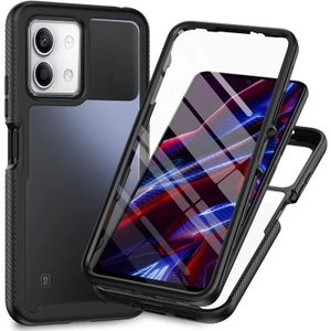 Xiaomi Redmi Note 13 5G Hoesje Full Protect 360° Cover Hybride Zwart