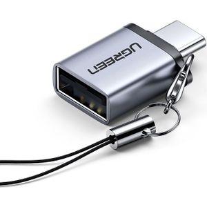 UGREEN USB-C naar USB-A 3.0 Adapter On The Go Converter Grijs