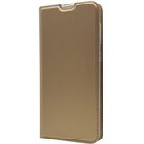 Samsung Galaxy A50 Book Case Hoesje Stijlvol Luxe Wallet Goud