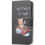Huawei Y5p Book Case Hoesje Wallet met Print Beer