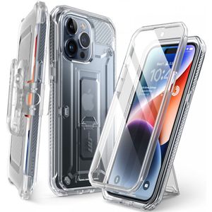 SUPCASE UB Pro Apple iPhone 15 Pro Hoesje Full Protect Kickstand Clear