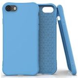 Apple iPhone SE (2020) Hoesje Schokbestendig TPU Flexibel Matte Blauw