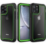 Apple iPhone 11 Pro Hybride Full Protect Hoesje Zwart/Groen
